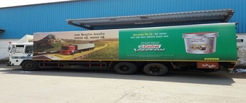 Truck Advertising in Punjab, Truck Advertising Agency in Punjab, truck Signage, Canter Activity Advertising